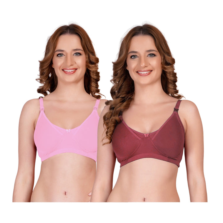Combo Maternity Nursing Sleep Bra Pack of 2