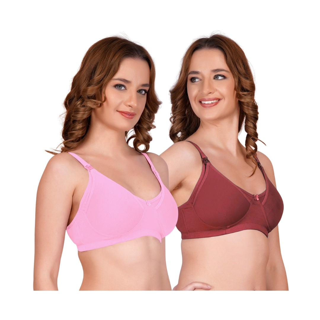 Combo Maternity Nursing Sleep Bra Pack of 2