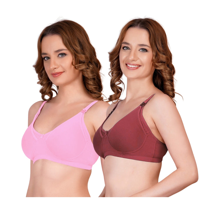 Combo Maternity Nursing Sleep Bra Pack of 2