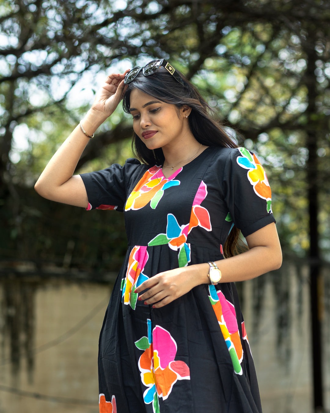 Manasa Maternity Kurthi  (PREORDER-Nov9)