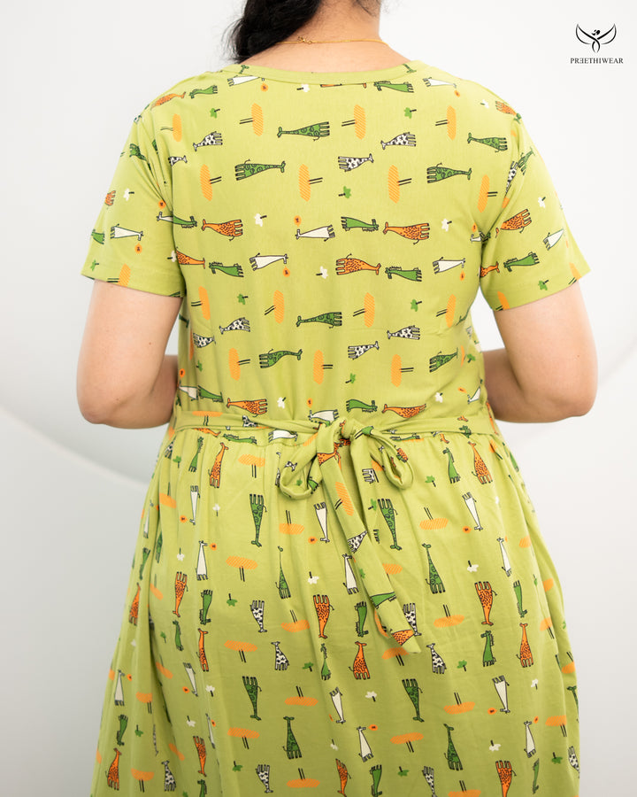 Shivi  SoftCotton Full Length Maternity Loungewear