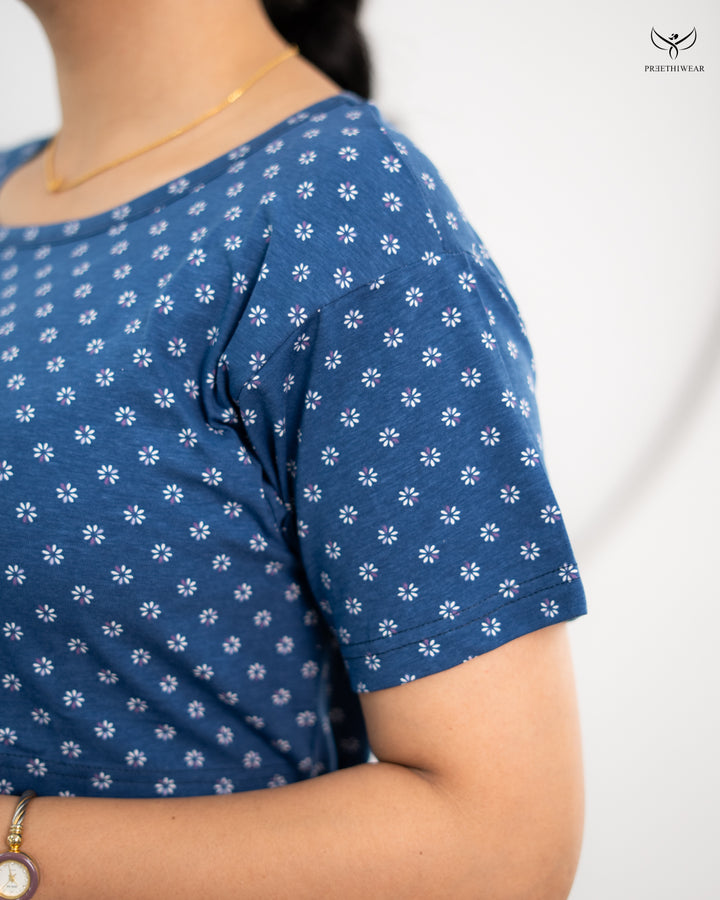 Nitu1  SoftCotton Full Length Maternity Loungewear