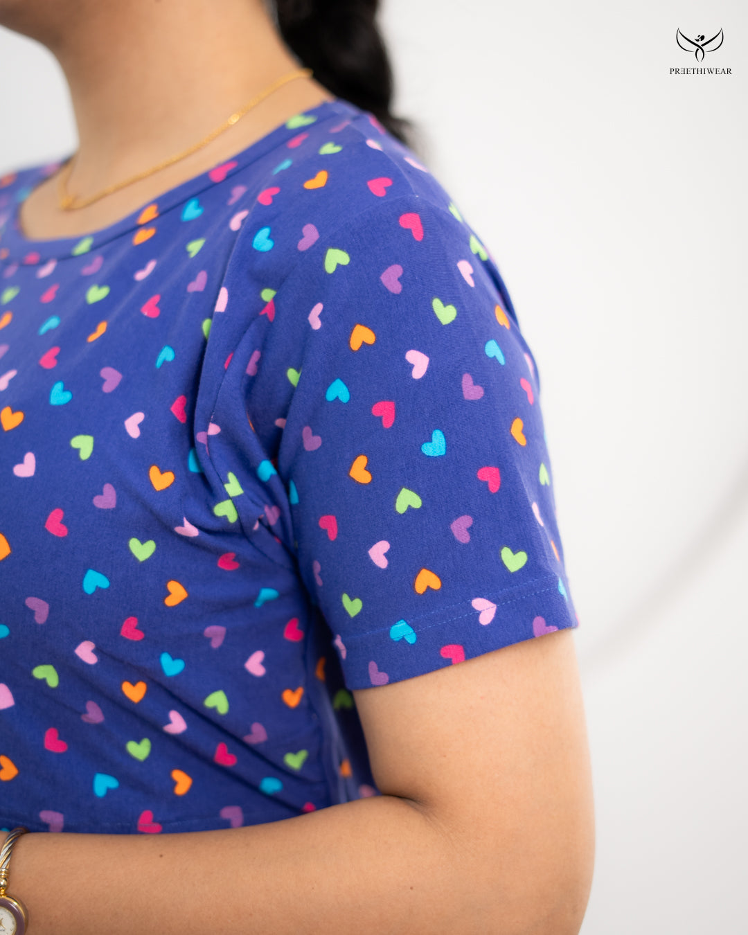 Vinya  SoftCotton Full Length Maternity Loungewear