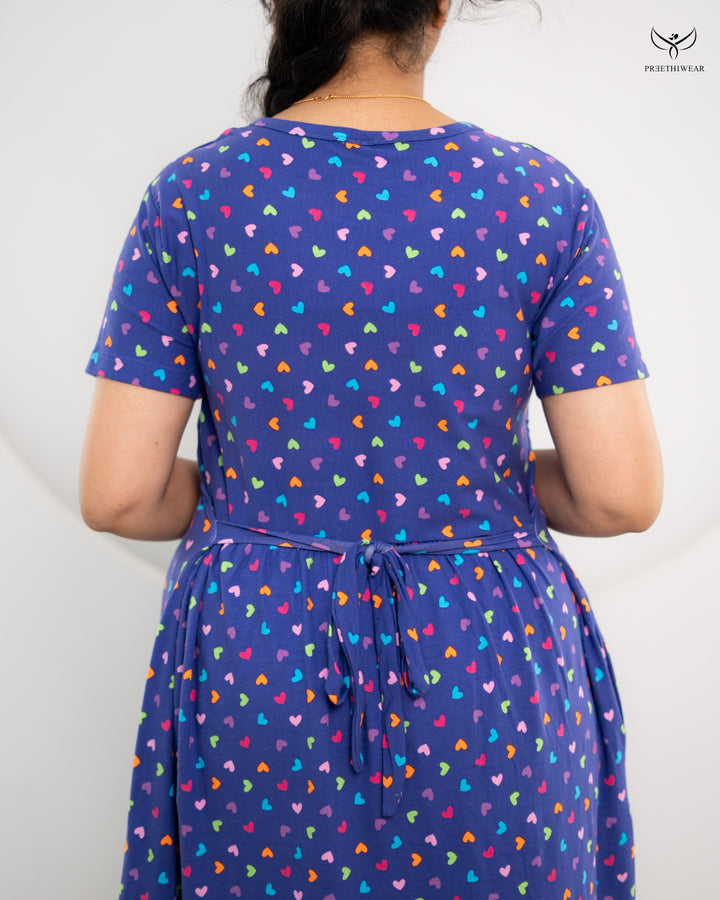 Vinya  SoftCotton Full Length Maternity Loungewear
