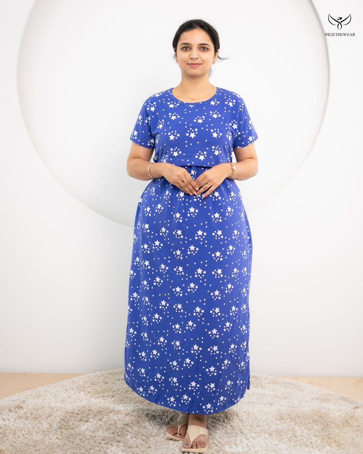 Amiza SoftCotton Full Length Maternity Loungewear