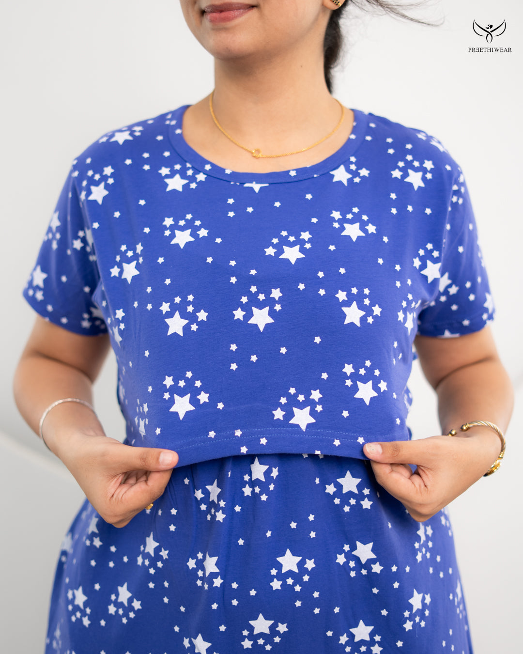 Amiza SoftCotton Full Length Maternity Loungewear