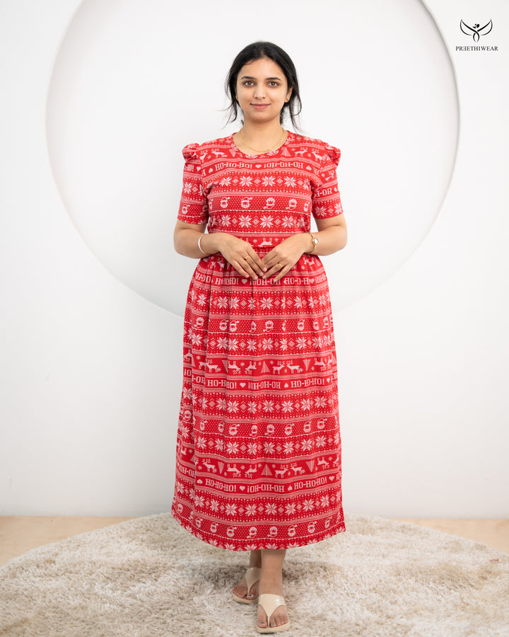 Sumiya SoftCotton Full Length Maternity Loungewear