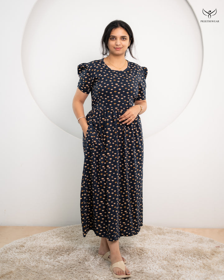 Dasari SoftCotton Full Length Maternity Loungewear