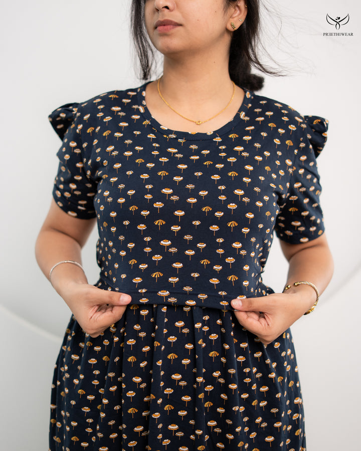 Dasari SoftCotton Full Length Maternity Loungewear