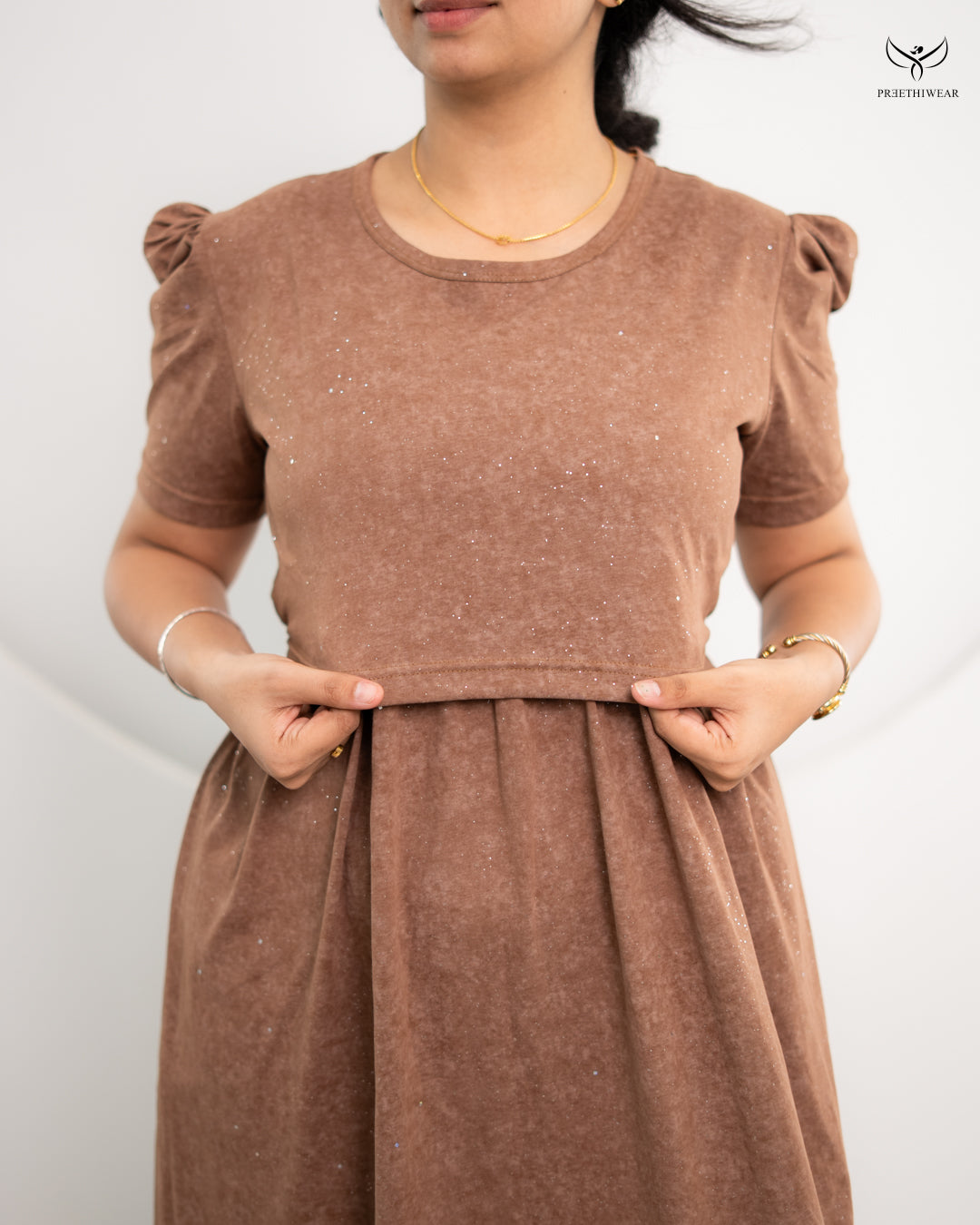 Srineela SoftCotton Full Length Maternity Loungewear