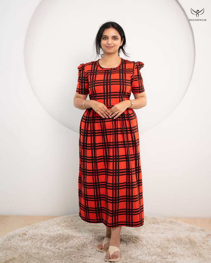 Amina SoftCotton Full Length Maternity Loungewear