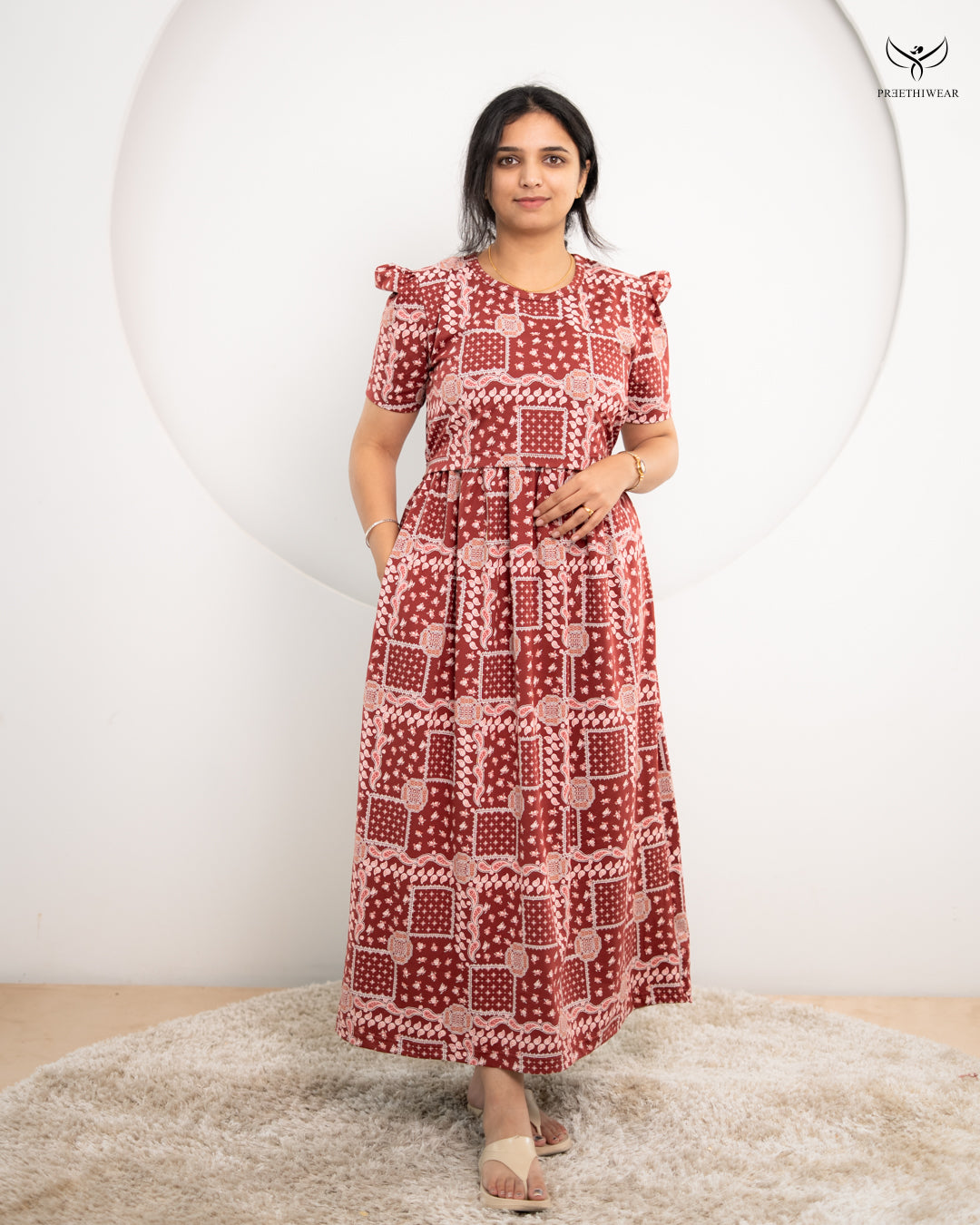 Mehala SoftCotton Full Length Maternity Loungewear