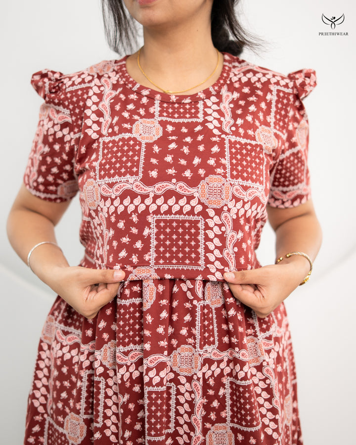 Mehala SoftCotton Full Length Maternity Loungewear