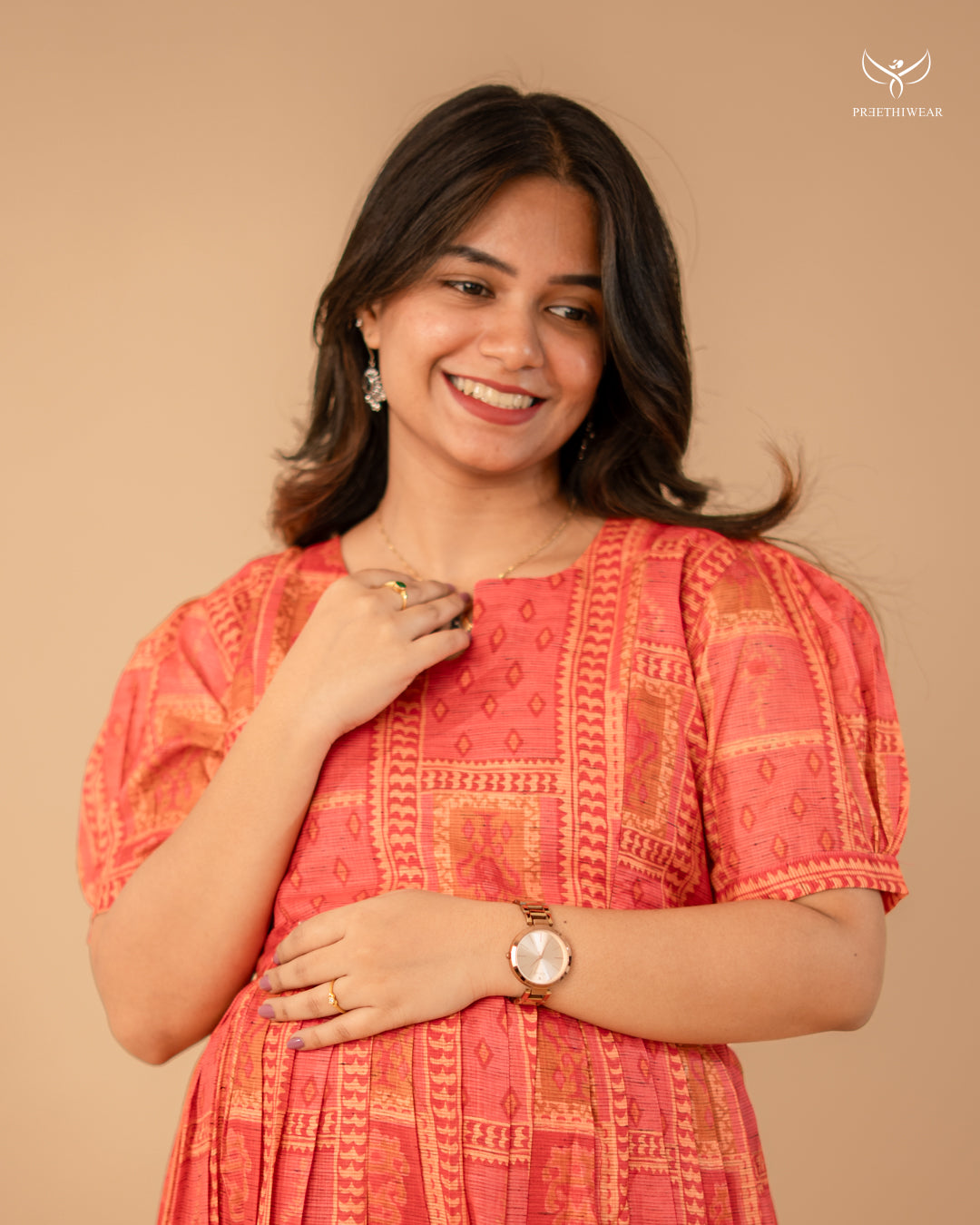 Manisha4 Maternity Dress