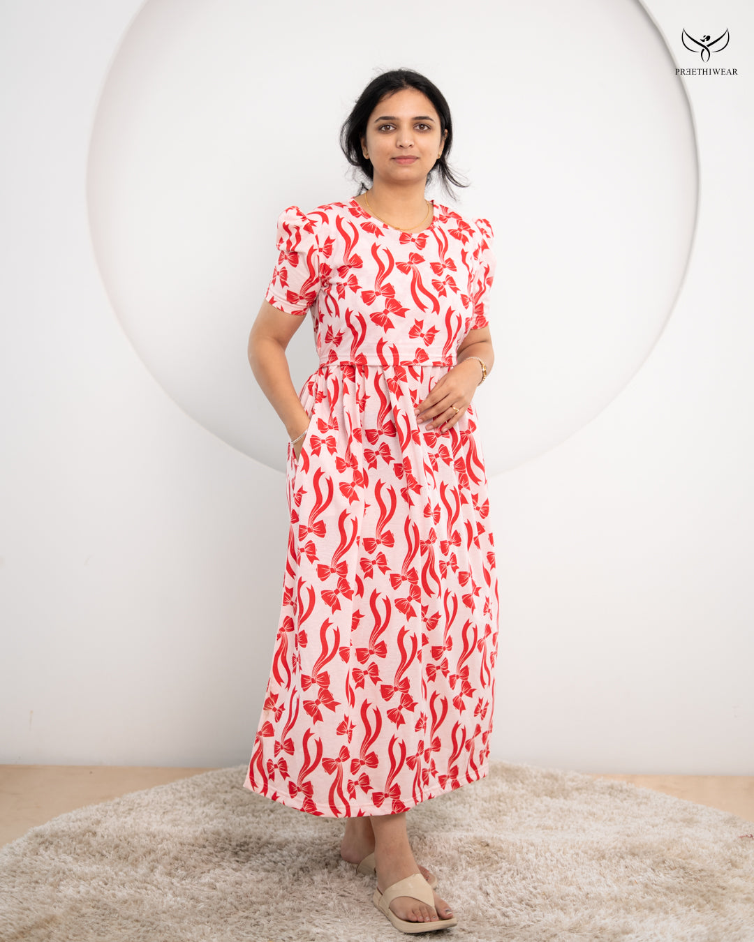 Lidhiya SoftCotton Full Length Maternity Loungewear