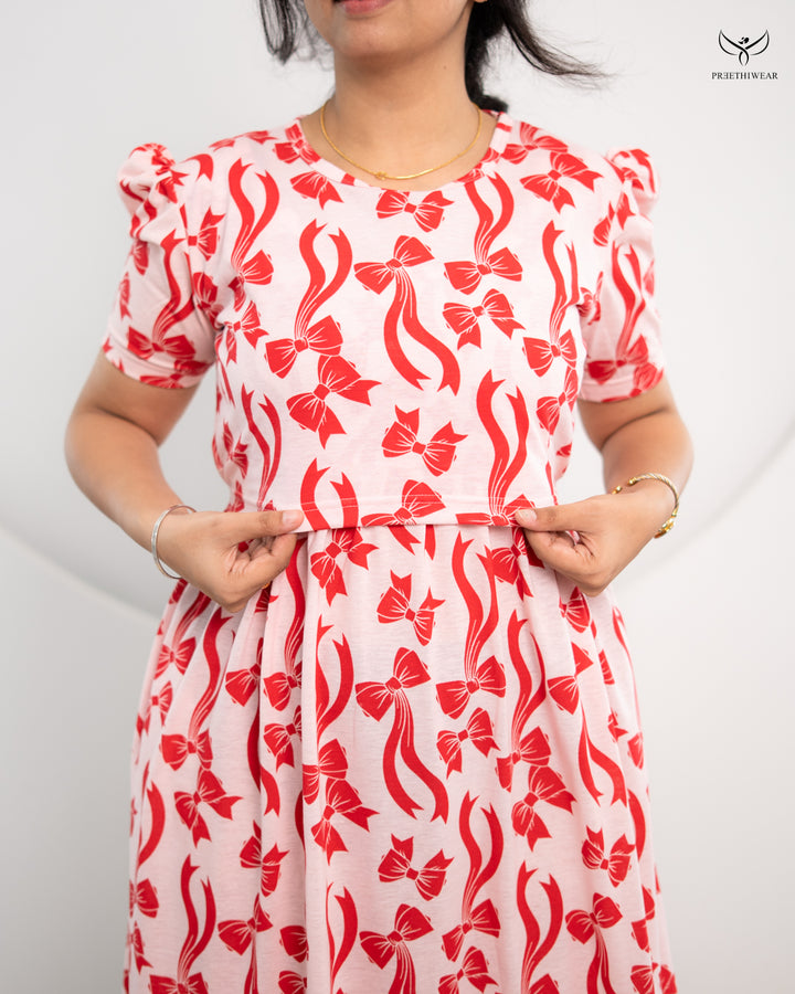 Lidhiya SoftCotton Full Length Maternity Loungewear