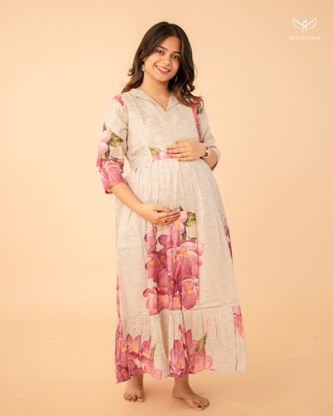 Vardhini Maternity Dress(PREORDER-SEP1)