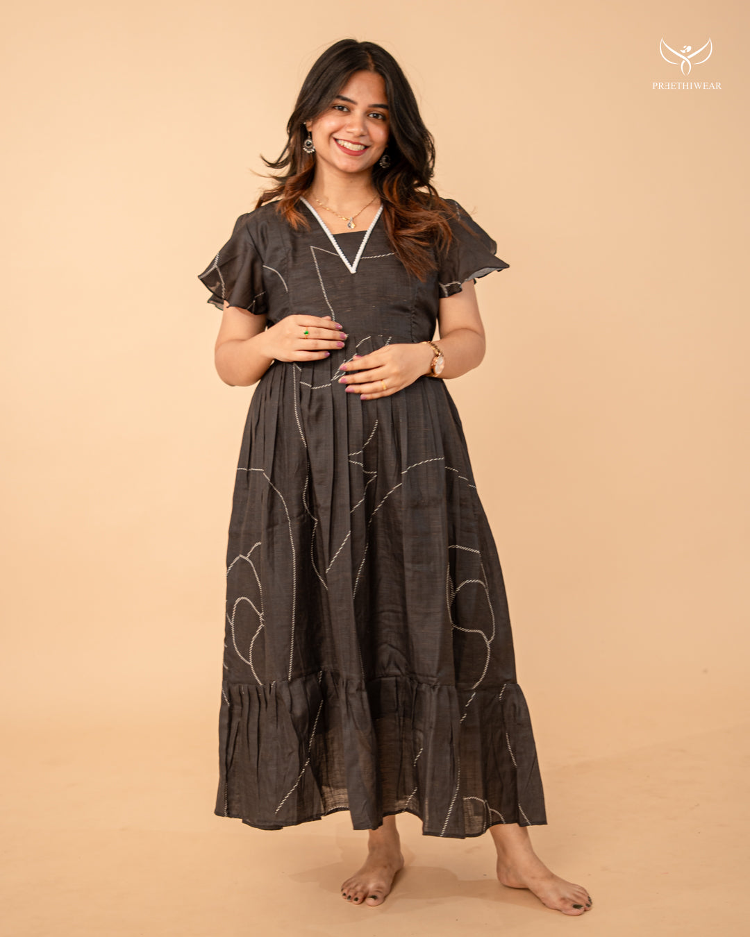 Aarya Maternity Dress(PREORDER-SEP1)