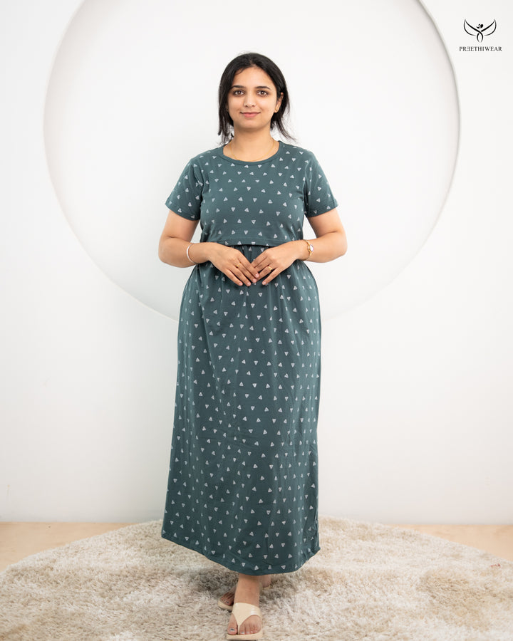 Yashmitha SoftCotton Full Length Maternity Loungewear
