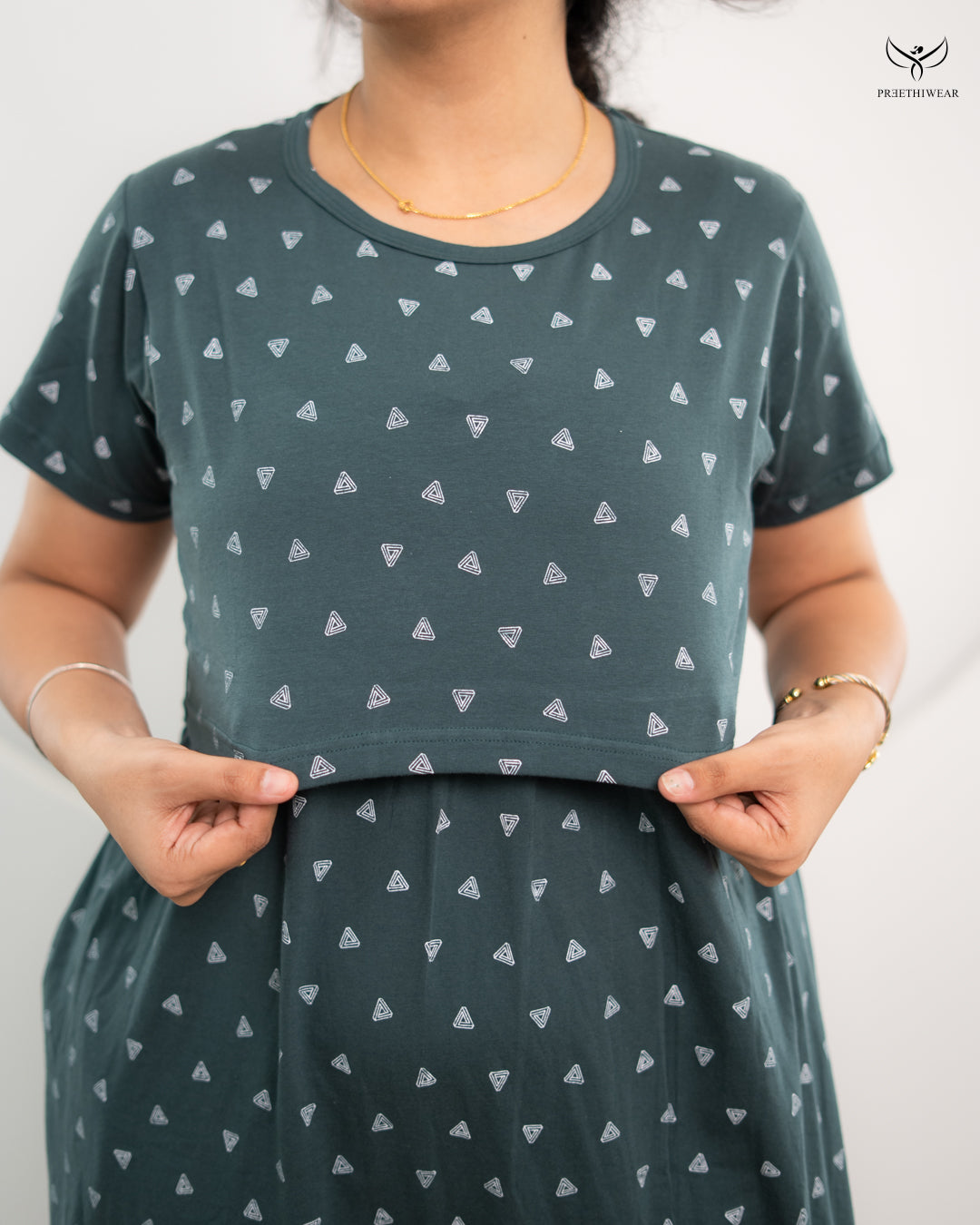 Yashmitha SoftCotton Full Length Maternity Loungewear