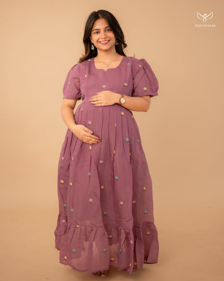 Nilofar1  Maternity Dress