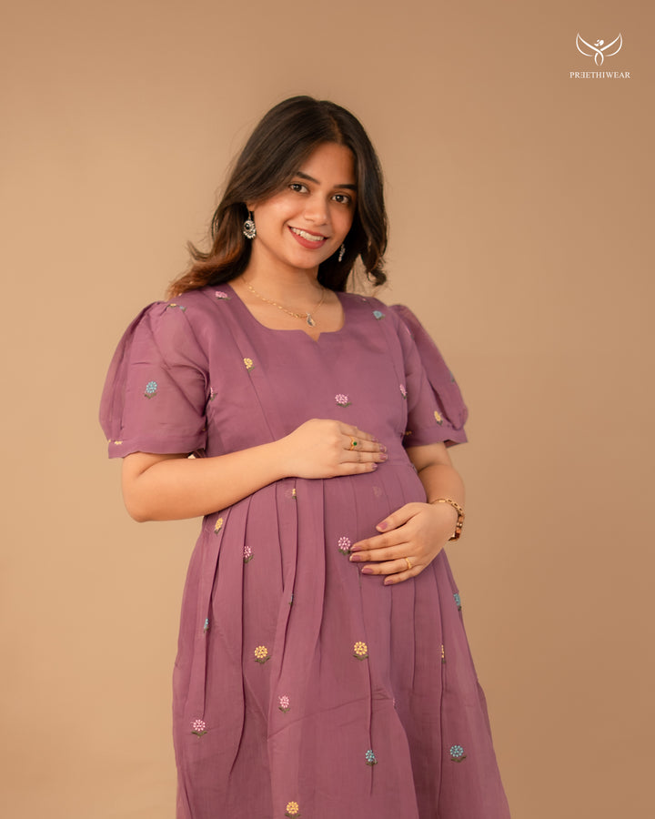 Nilofar1  Maternity Dress
