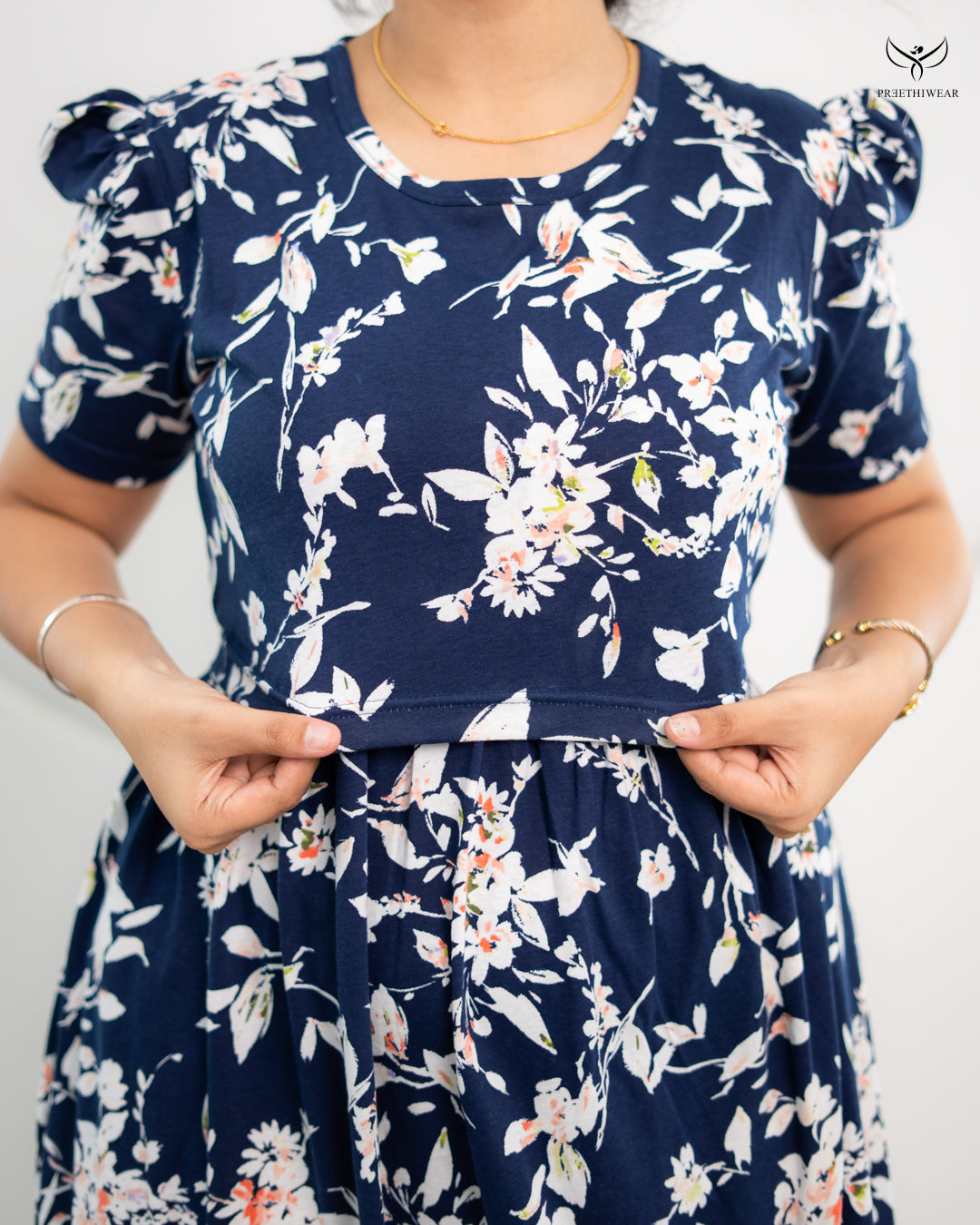 Monali SoftCotton Full Length Maternity Loungewear