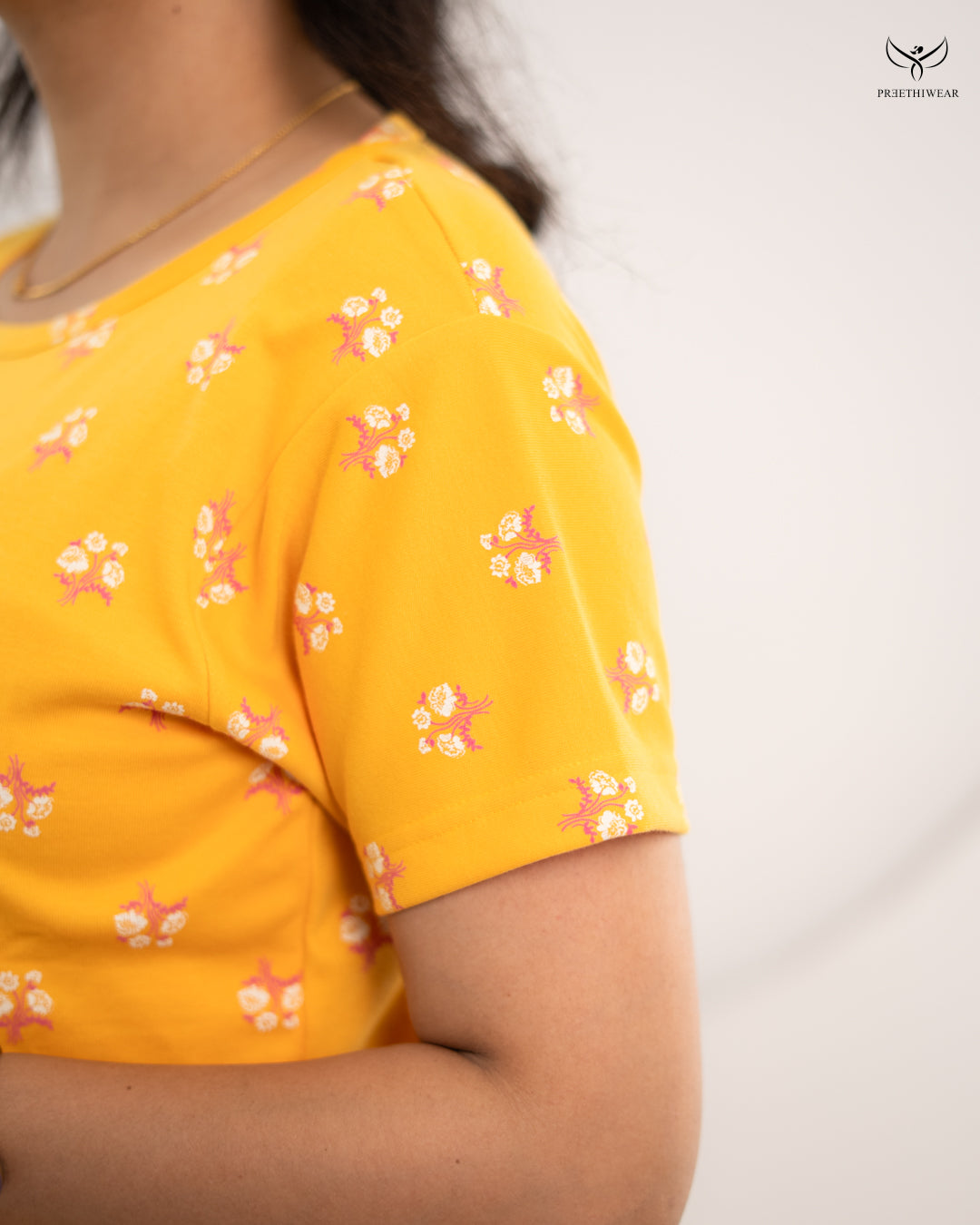 Viya Lightweight SoftCotton Calf Length Maternity Loungewear