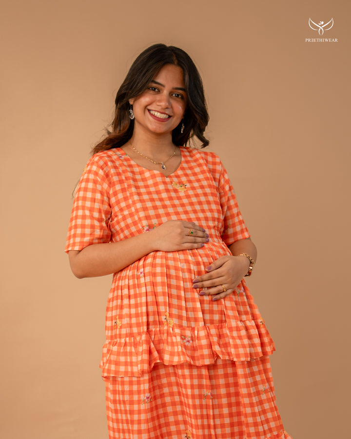 Ananthi2 Maternity Dress