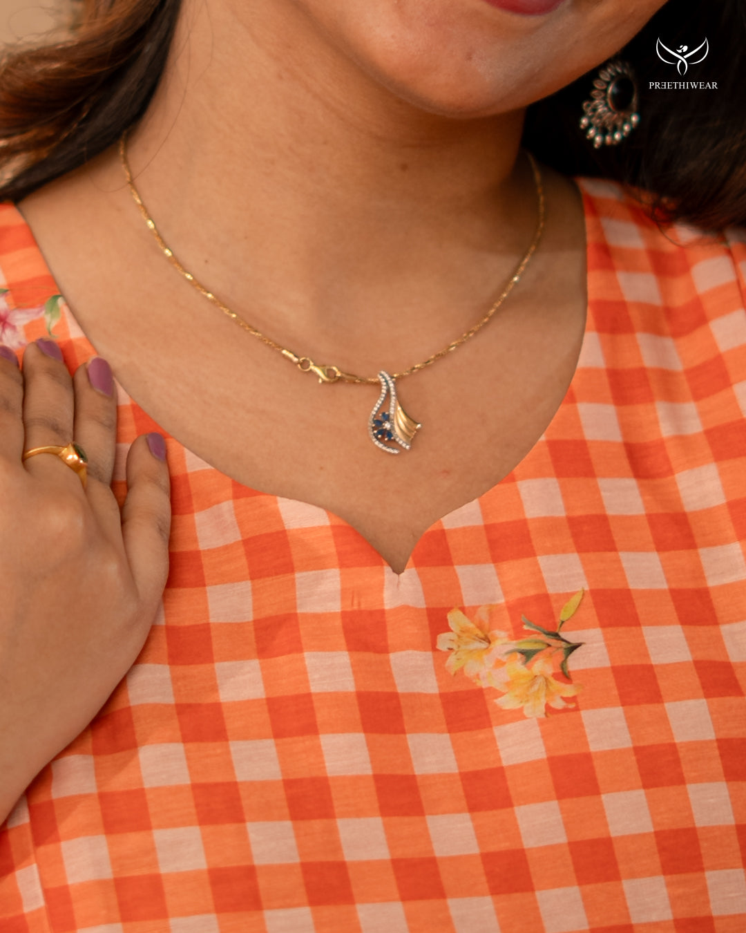 Ananthi2 Maternity Dress