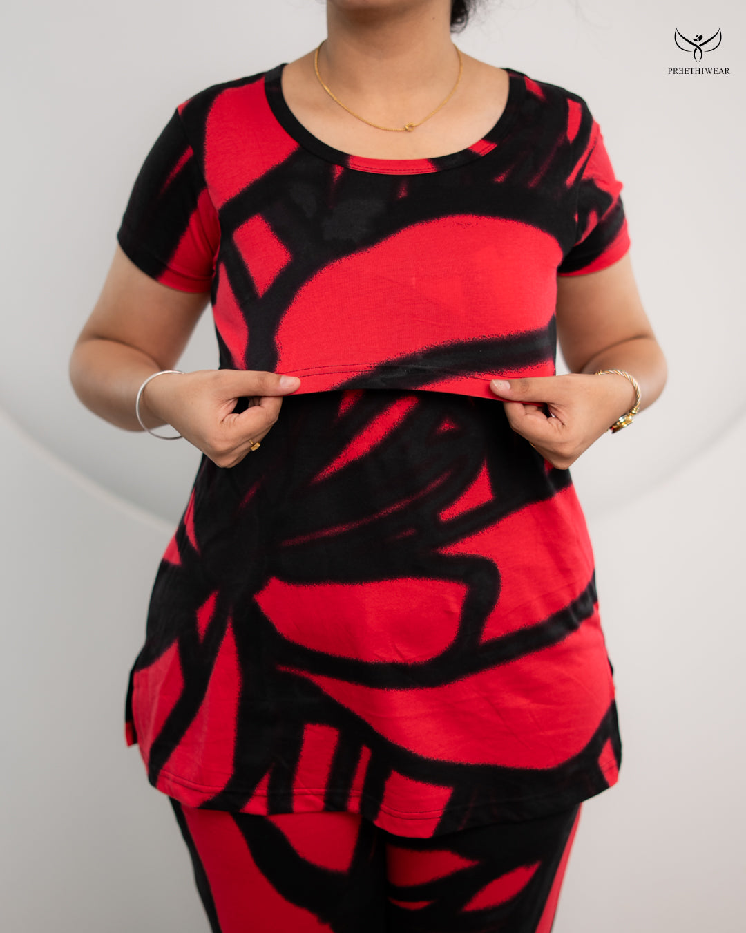 Menaka SoftCotton Maternity Top Pant Set