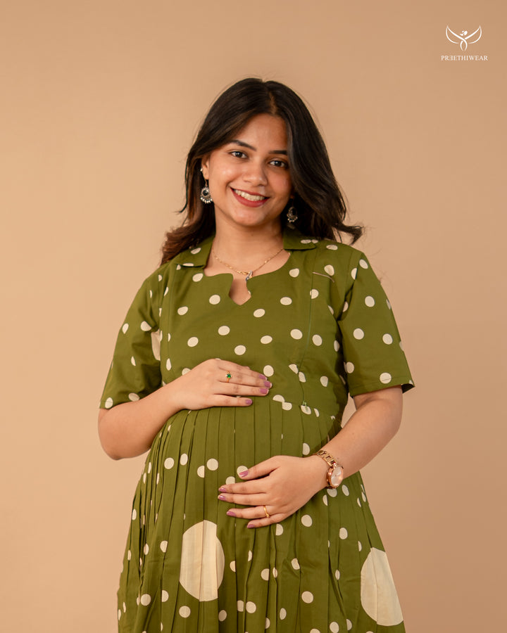 Aura Maternity Dress(PREORDER-SEP1)