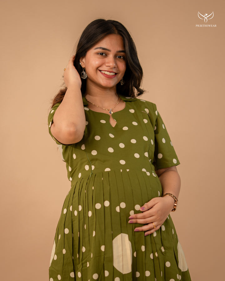 Aura Maternity Dress(PREORDER-SEP1)