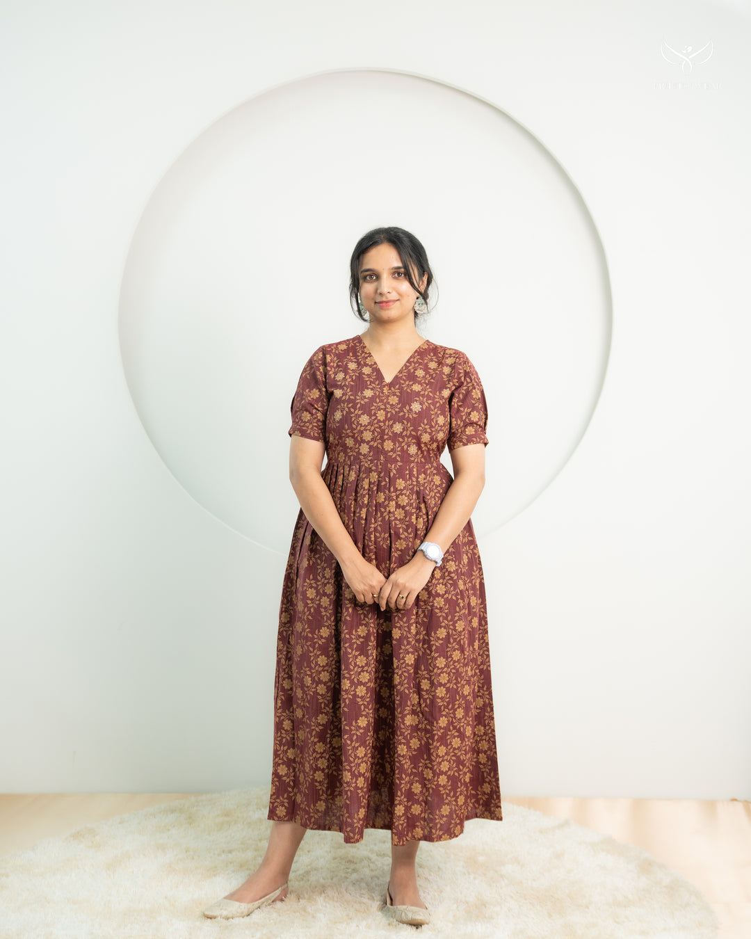 Sumi Maternity Dress with center Zip (PREORDER-JULY15)