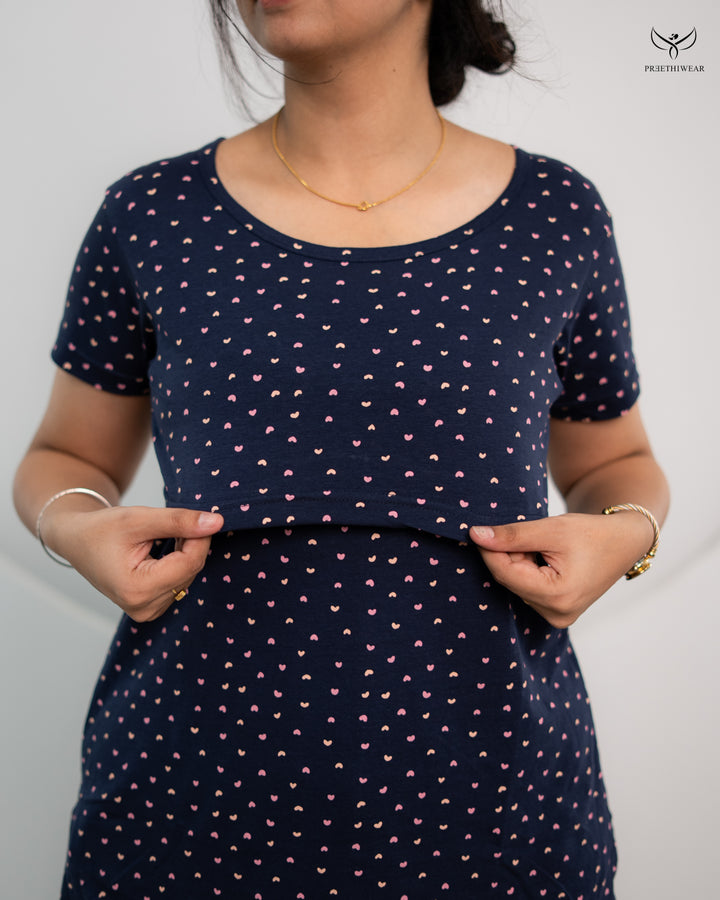 Vasavi SoftCotton Maternity Top Pant Set