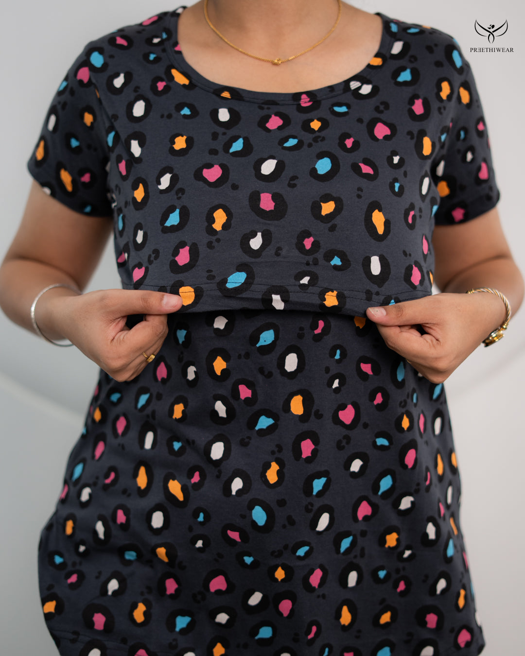 Shirini SoftCotton Maternity Top Pant Set