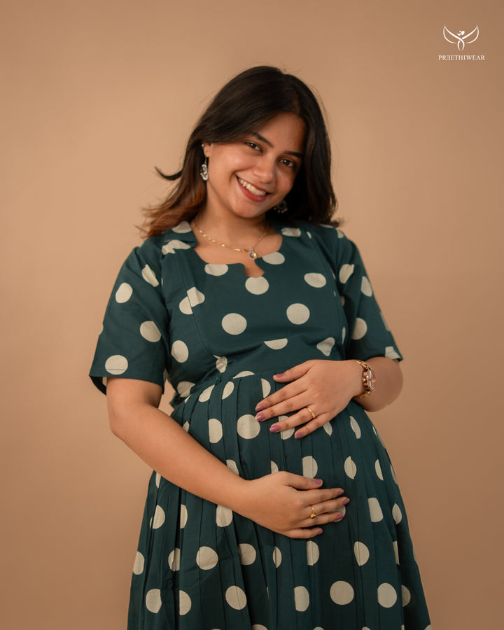 Visali2 Maternity Dress(PREORDER-SEP1)