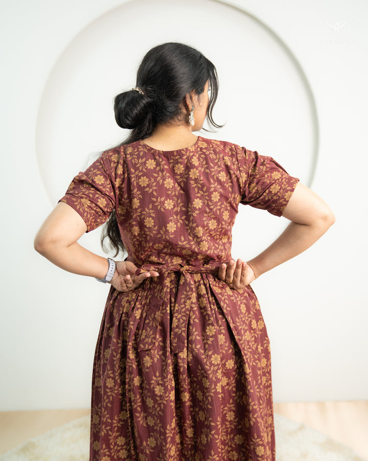 Sumi Maternity Dress with center Zip (PREORDER-JULY15)