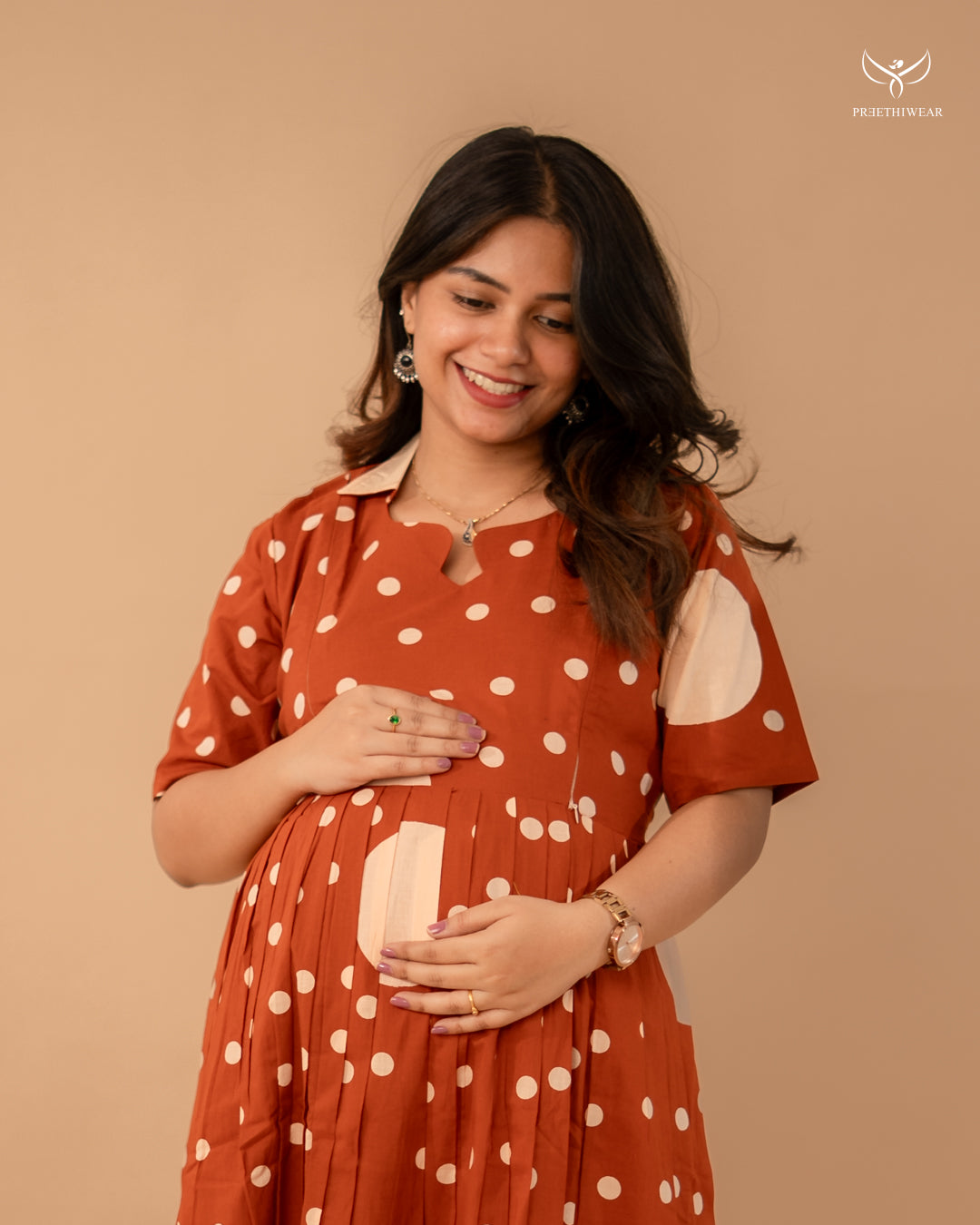Zaina Maternity Dress(PREORDER-SEP1)