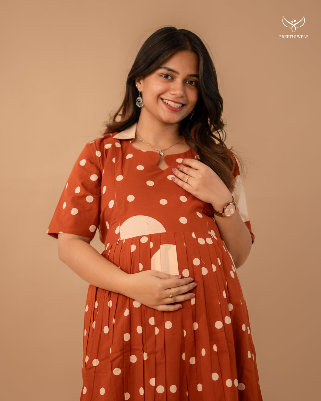 Zaina Maternity Dress(PREORDER-SEP1)