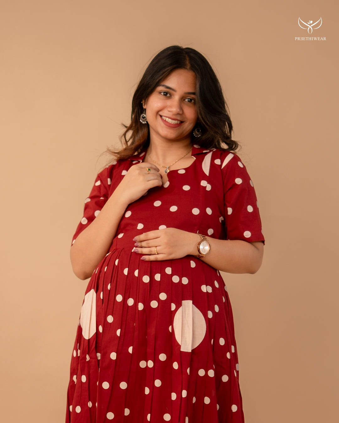 Hafee Maternity Dress(PREORDER-SEP1)
