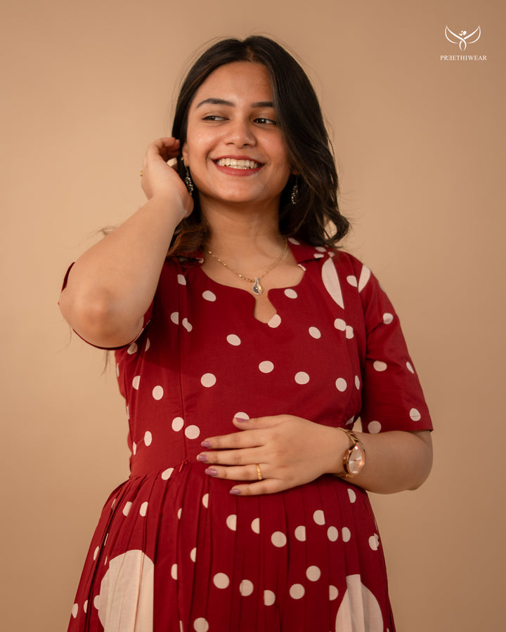 Hafee Maternity Dress(PREORDER-SEP1)