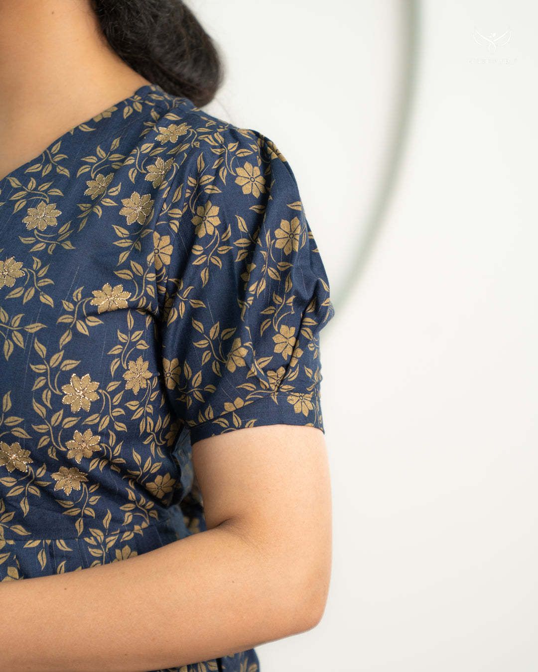 Purani Maternity Dress with center Zip (PREORDER-JULY15)