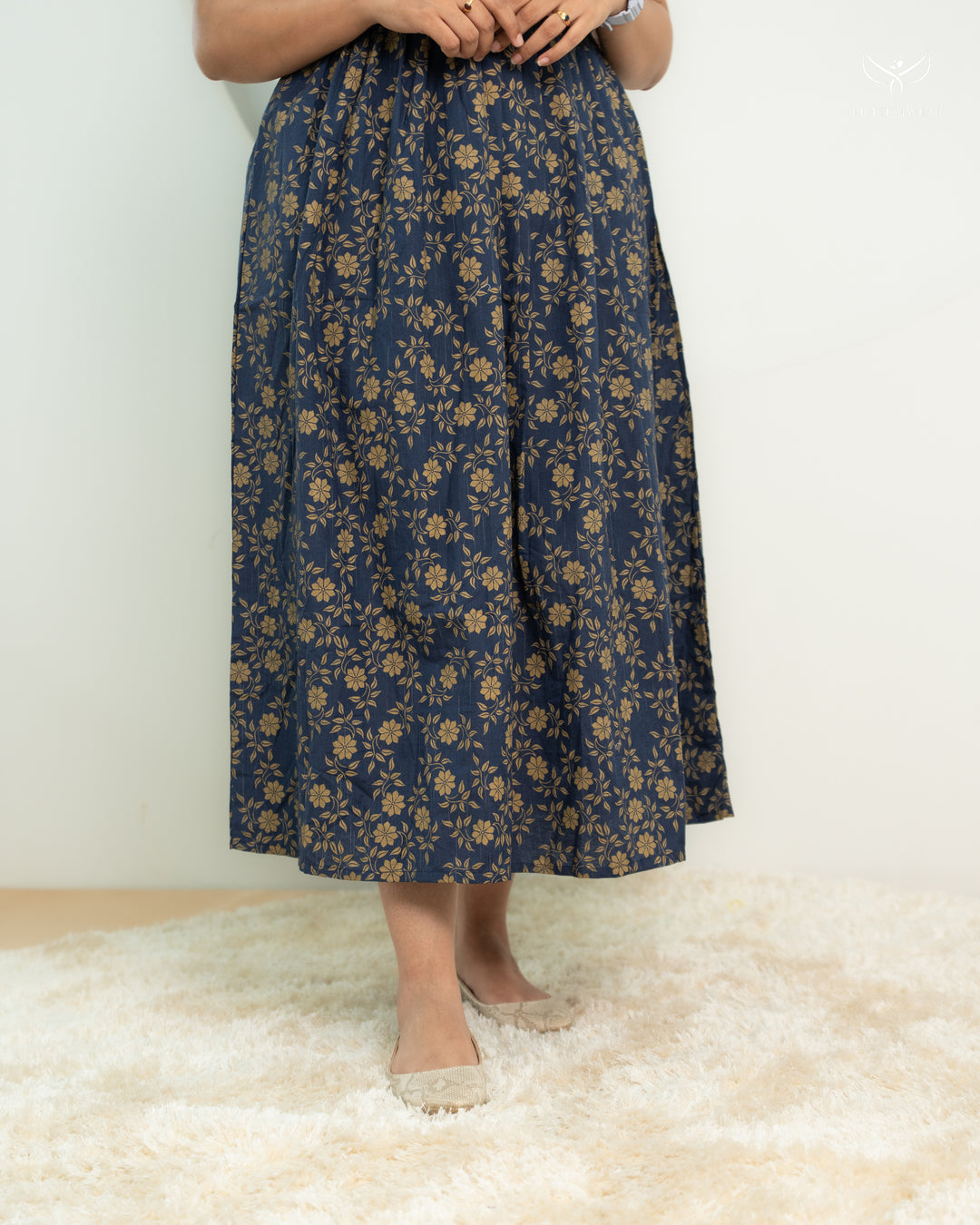 Purani Maternity Dress with center Zip (PREORDER-JULY15)