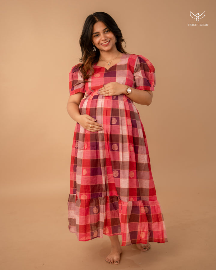 Malathy Maternity Dress