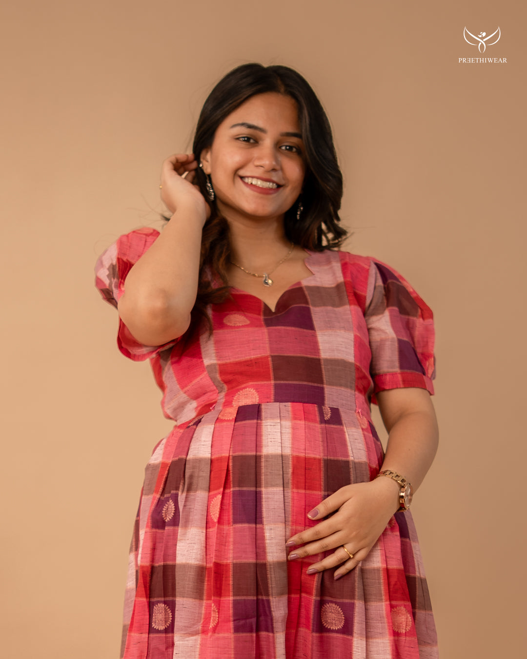 Malathy Maternity Dress