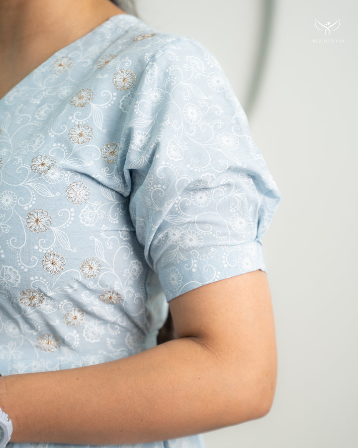 Raksha Maternity Dress with center Zip (PREORDER-JULY15)