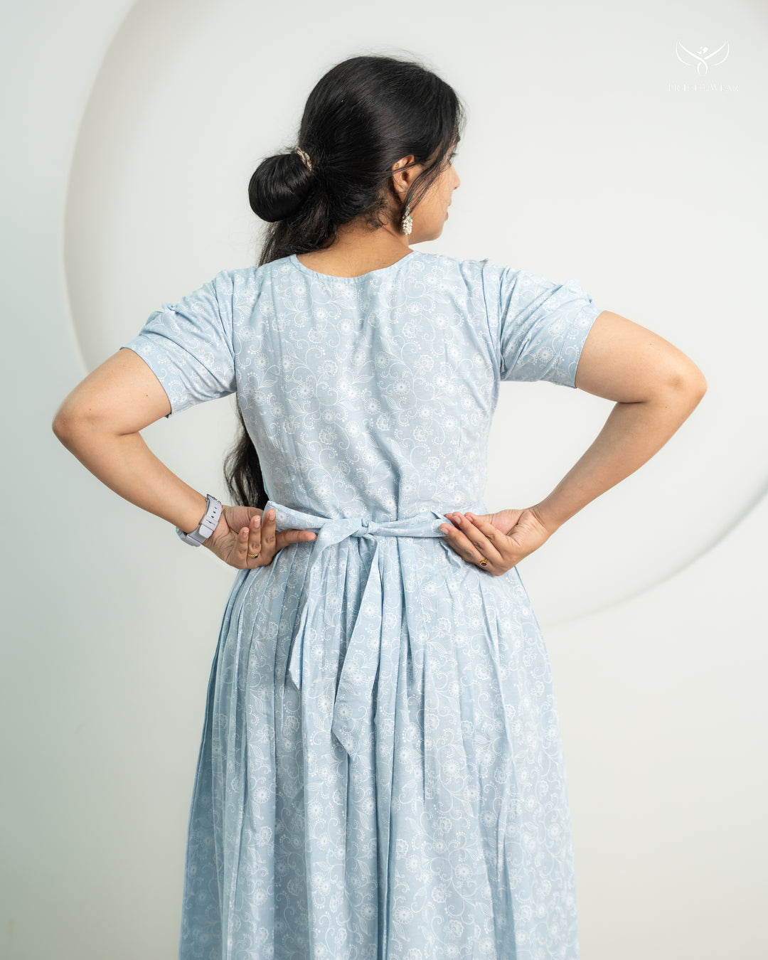Raksha Maternity Dress with center Zip (PREORDER-JULY15)