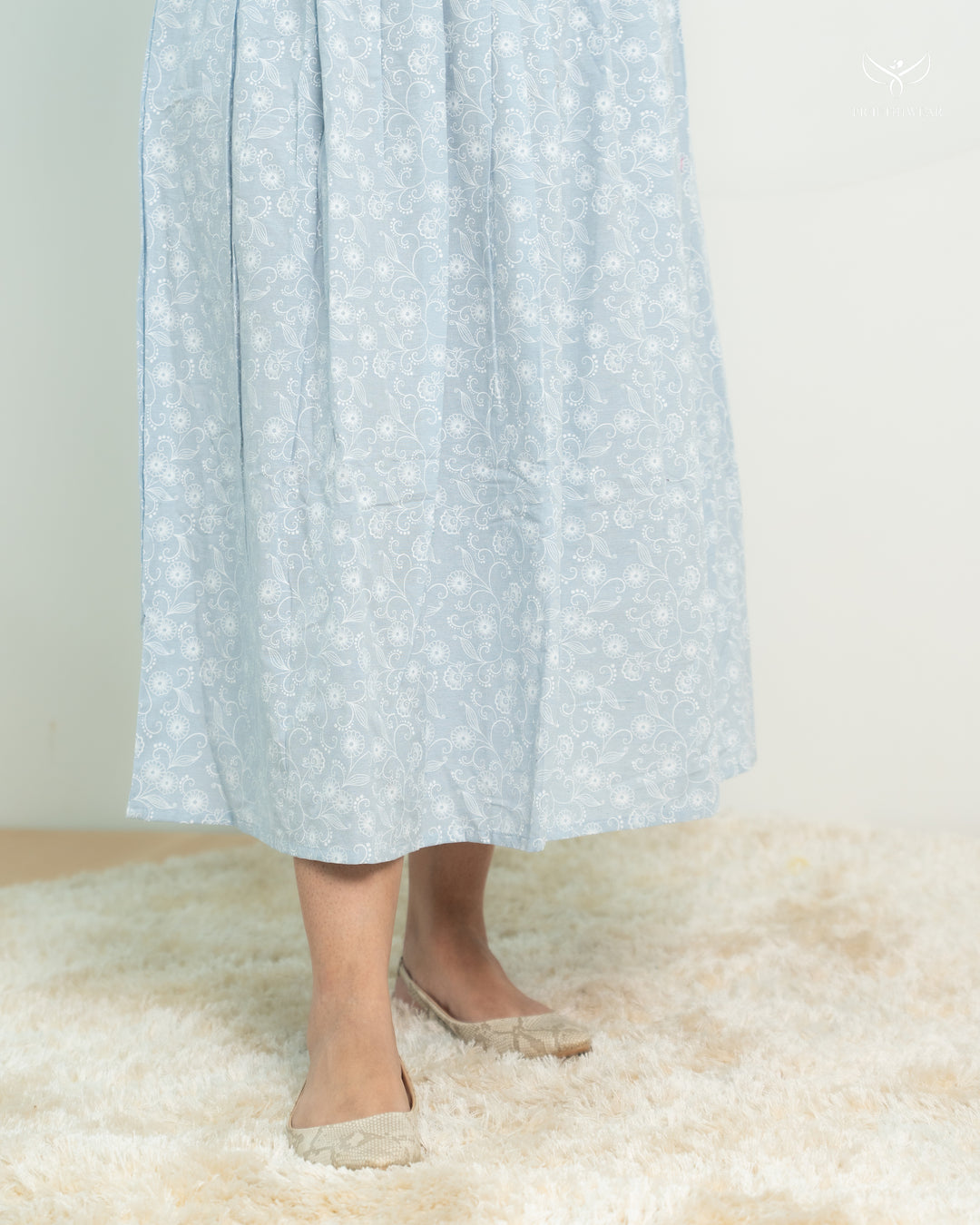 Raksha Maternity Dress with center Zip (PREORDER-JULY15)