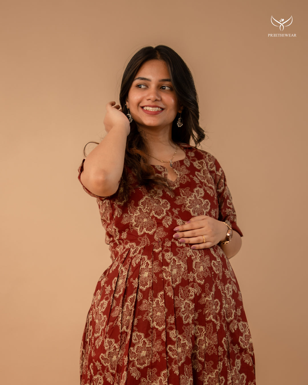 Shaily Maternity Dress(PREORDER-SEP1)